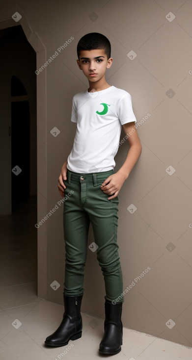 Algerian teenager boy 