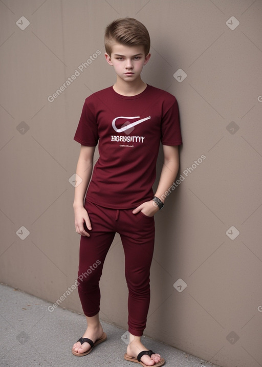 Latvian teenager boy 