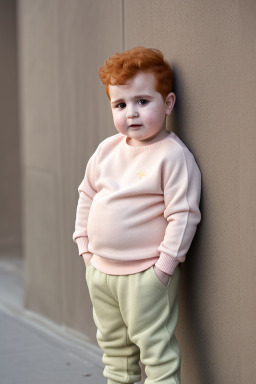 Syrian infant boy with  ginger hair