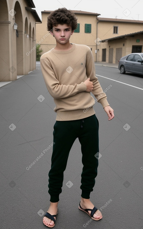 Italian teenager boy 