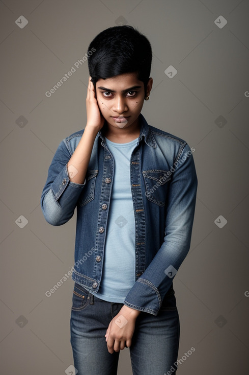 Sri lankan young adult non-binary 