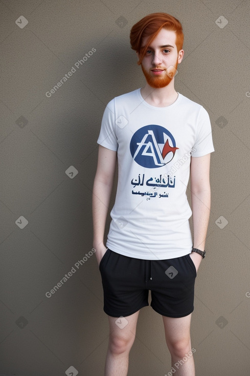 Arab adult non-binary with  ginger hair