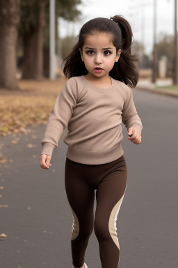 Egyptian infant girl with  brown hair