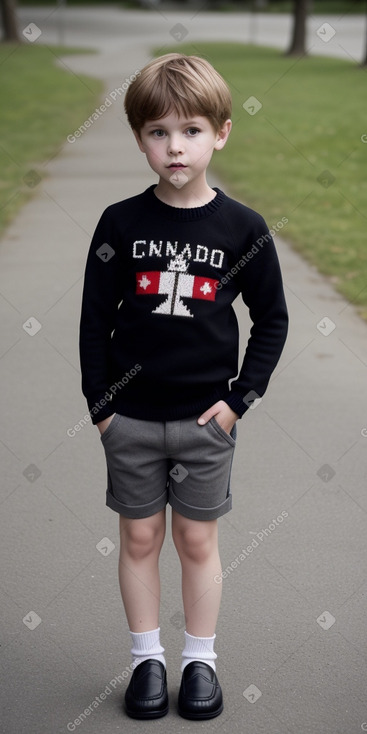 Canadian child boy 