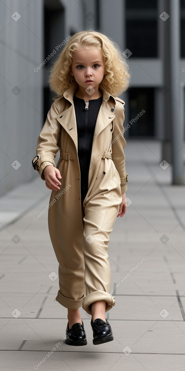 Austrian infant girl with  blonde hair