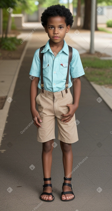 African american child male 