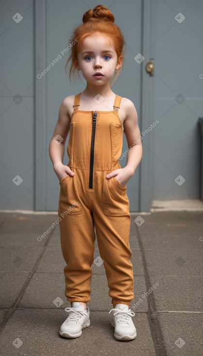 Greek infant girl with  ginger hair