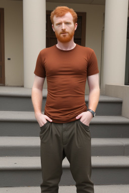 Libyan adult male with  ginger hair