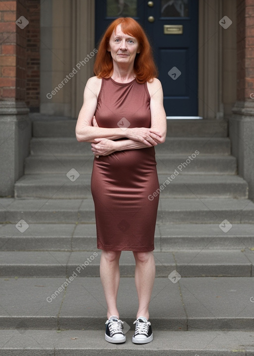 British 45 years female with  ginger hair