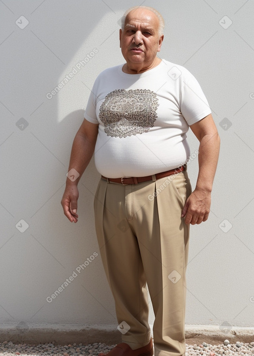 Moroccan elderly male with  ginger hair