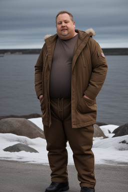 Swedish middle-aged male with  brown hair