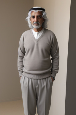 Emirati adult male with  gray hair