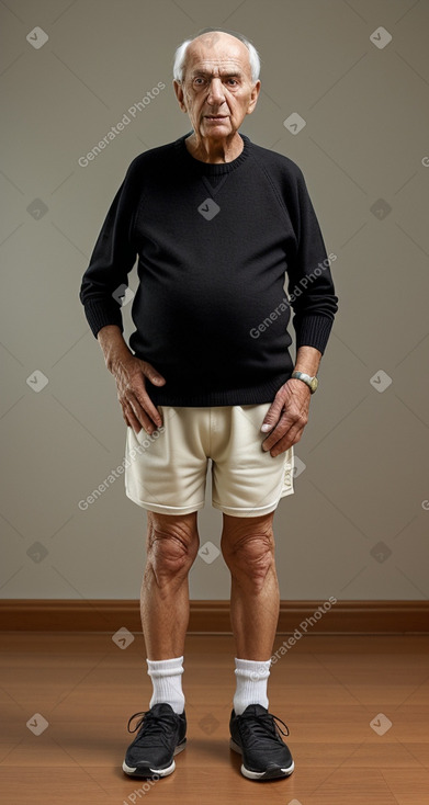 Uruguayan elderly male with  black hair