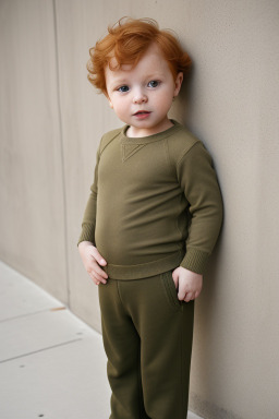 Serbian infant boy with  ginger hair