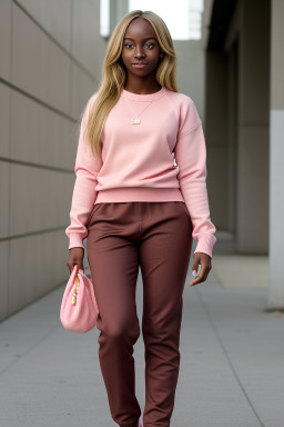 Young adult female with  blonde hair