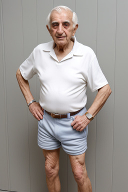 Armenian elderly male with  white hair