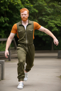 Honduran adult male with  ginger hair