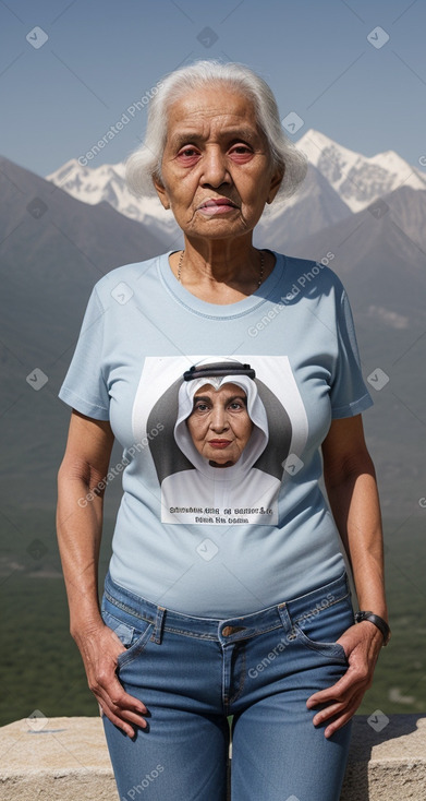 Emirati elderly female 