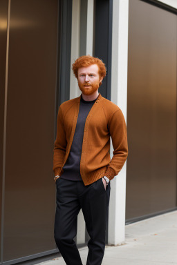 Sudanese adult male with  ginger hair