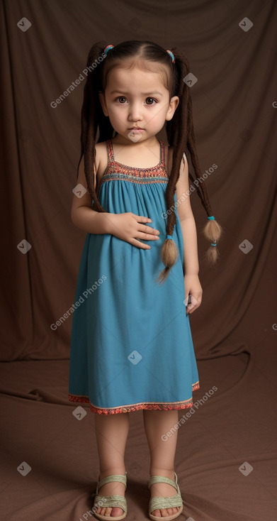 Uzbek infant girl 