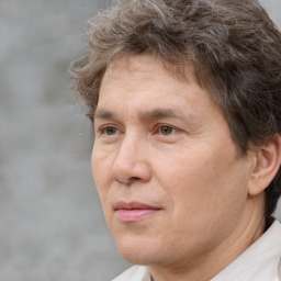 Neutral white adult male with short  brown hair and brown eyes