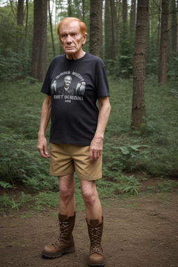 Brazilian elderly male with  ginger hair