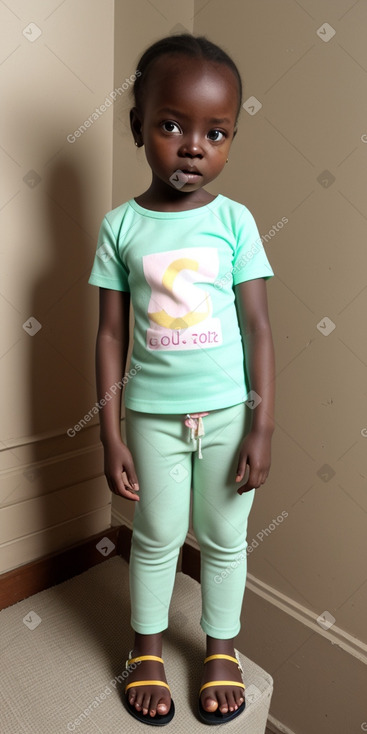 Togolese infant girl 