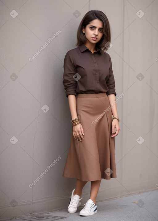 Yemeni adult female with  brown hair