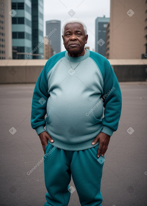 Nigerian elderly male with  gray hair