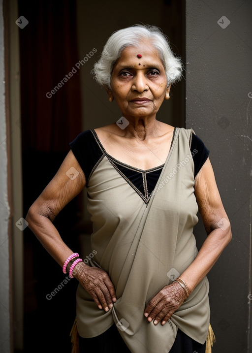 Indian elderly female 