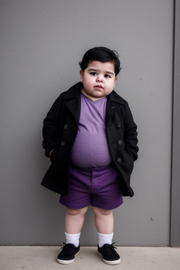 Brazilian infant boy with  black hair