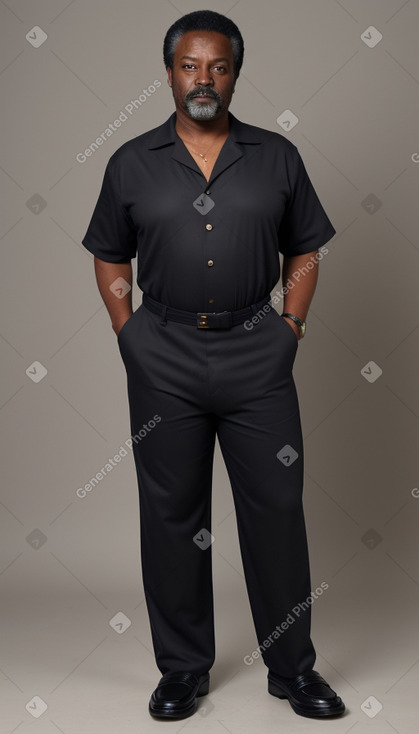 African american middle-aged male 