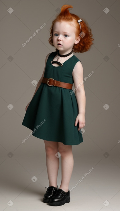 Irish infant girl with  ginger hair