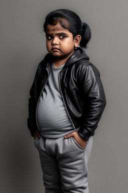 Sri lankan infant boy with  gray hair