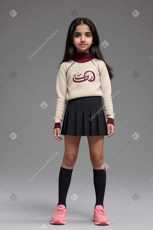 Qatari child girl 