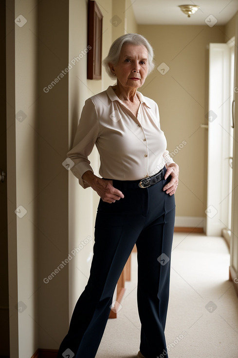 Caucasian elderly female 