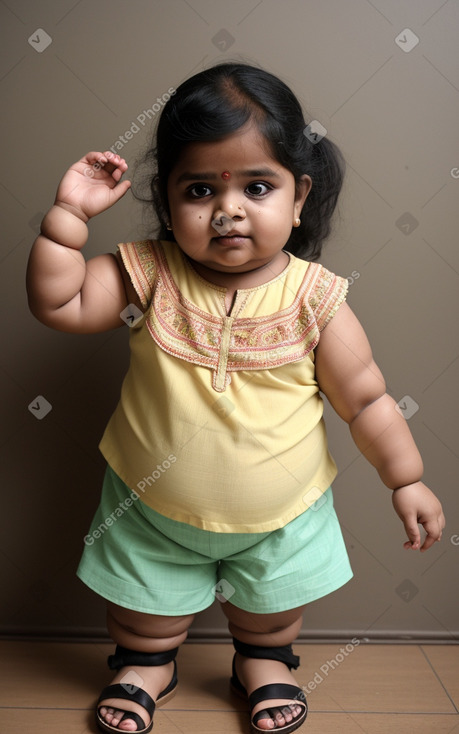 Indian infant girl 