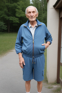 Slovenian elderly male with  brown hair