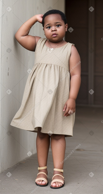 African american infant girl 