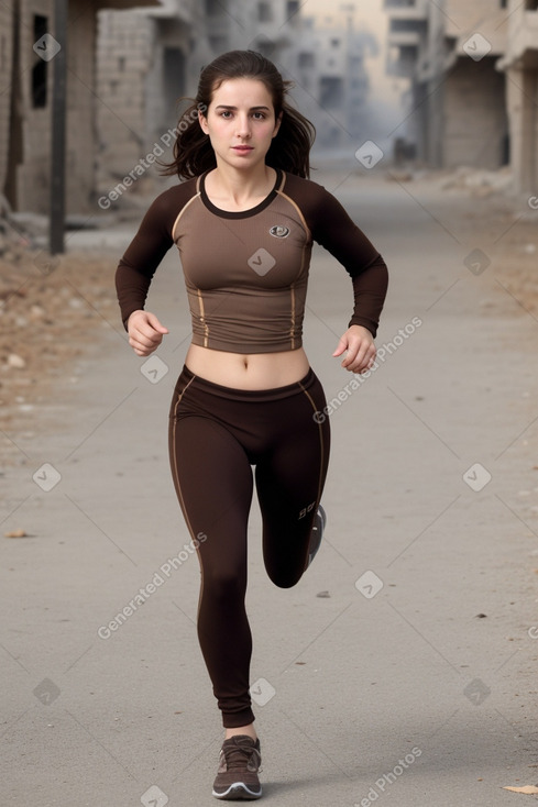 Syrian adult female with  brown hair