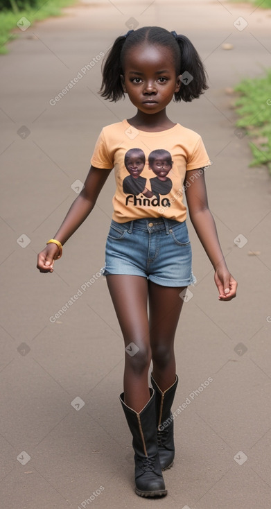 Ugandan child girl 