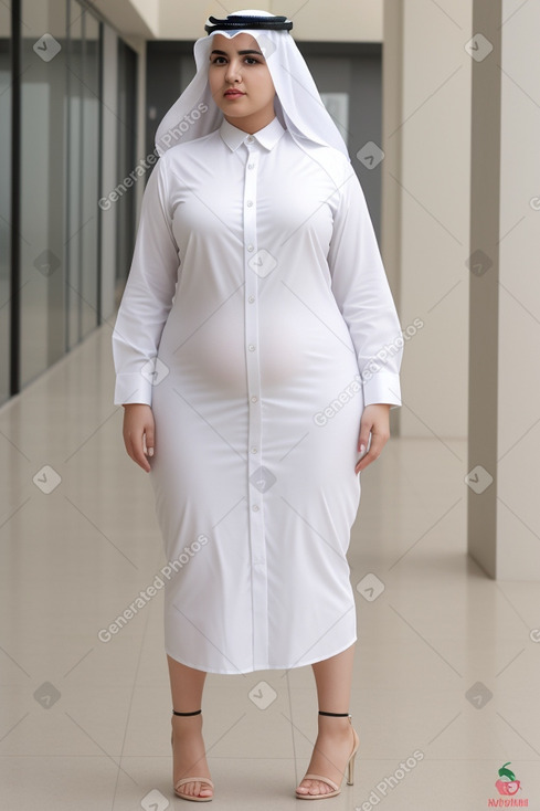 Emirati adult female with  white hair