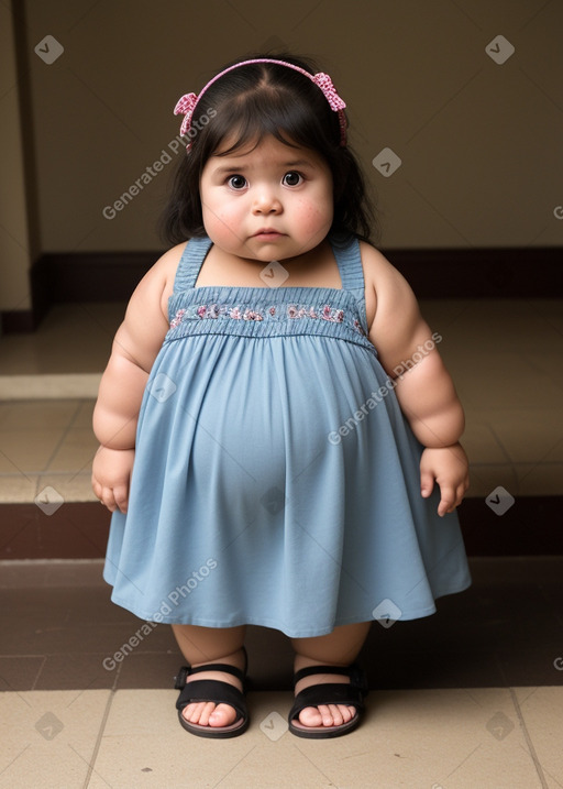 Peruvian infant girl 