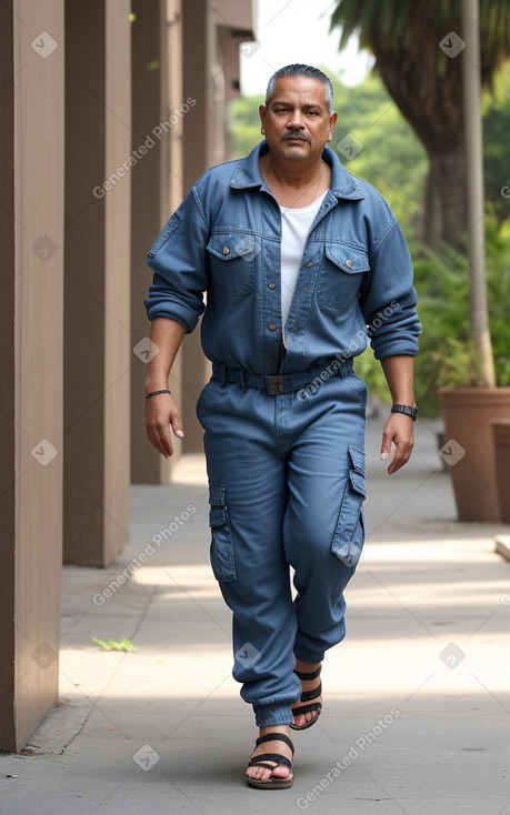 Honduran middle-aged male with  brown hair