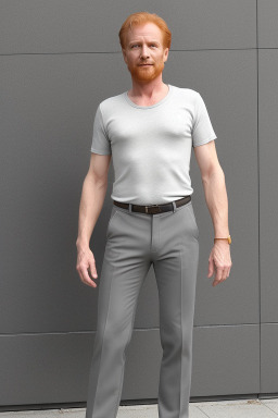 Austrian 45 years male with  ginger hair