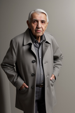 Algerian elderly male with  gray hair