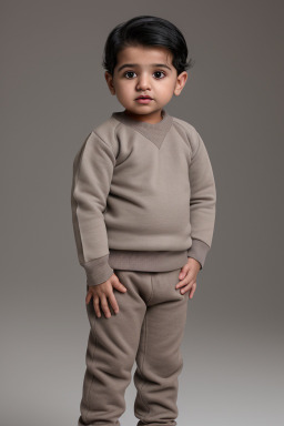 Qatari infant boy with  gray hair