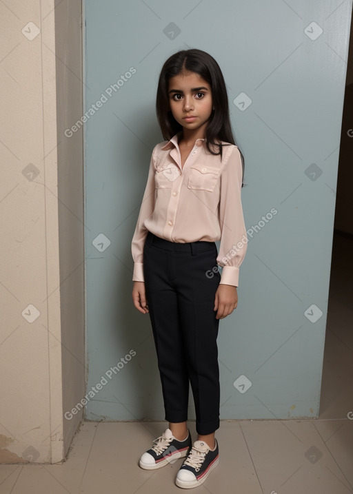 Libyan child girl 