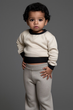 Dominican infant boy with  black hair