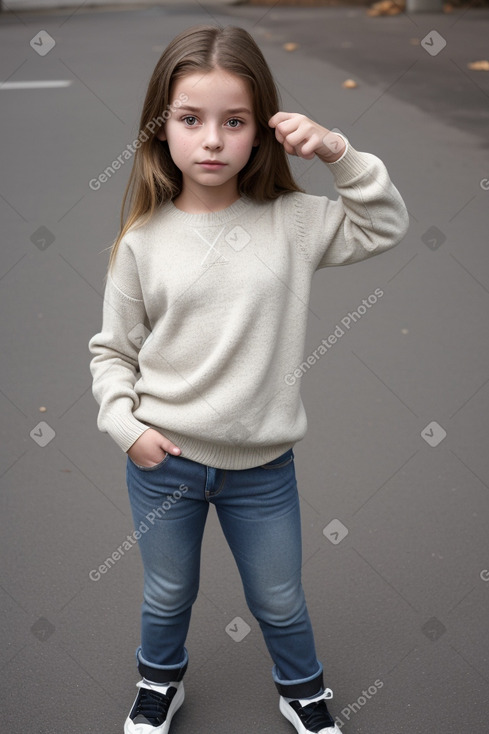 French child girl 